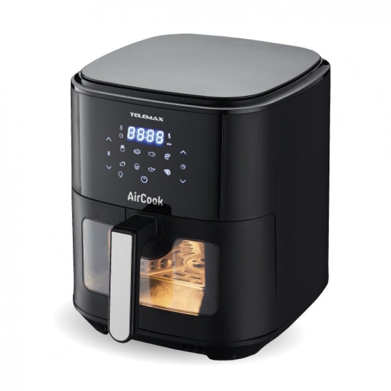 TELEMAX 31-8067 Air Fryer Digital Aircook Window 6.5 L 1500W  (31-8067)